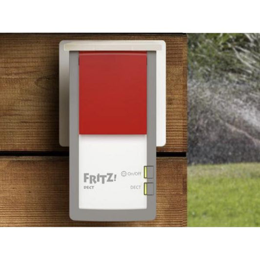 (20002757) FRITZ DECT 210 - SMART PLUG PER CONTROLLO DISPOSITIVI DA REMOTO - CONTROLLO CONSUMO ENERGETICO - IP44