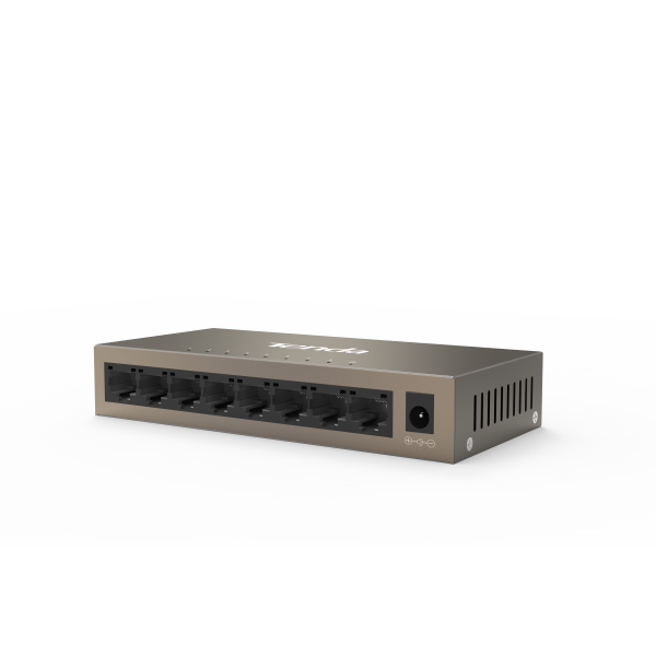 TENDA TEG1008M - RACK SWITCH 8 PORTE GIGABIT - 10/100/1000 MBPS - CHASSIS METALLO