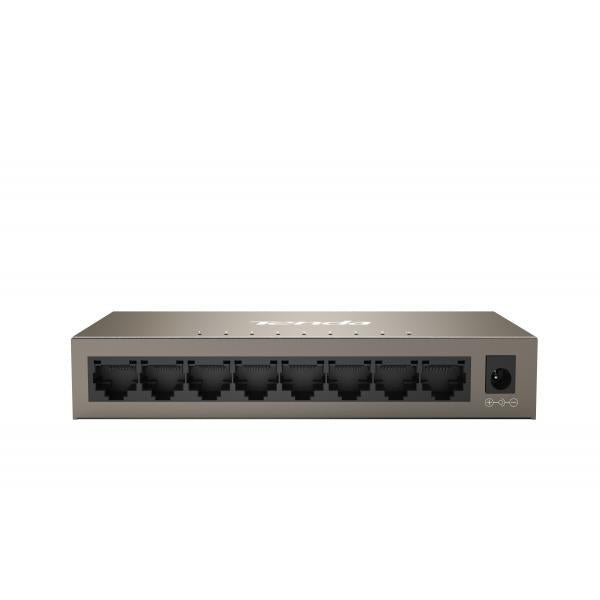 TENDA TEG1008M - RACK SWITCH 8 PORTE GIGABIT - 10/100/1000 MBPS - CHASSIS METALLO