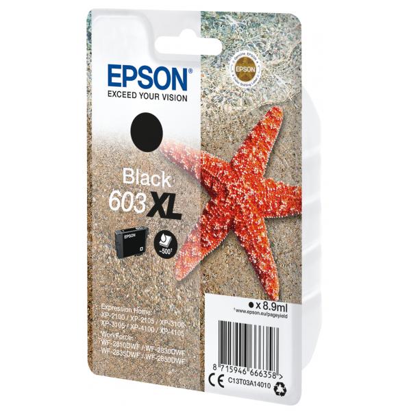EPSON 603XL BLACK (C13T03A14010) - CARTUCCIA ORIGINALE AD ALTA EFFICIENZA