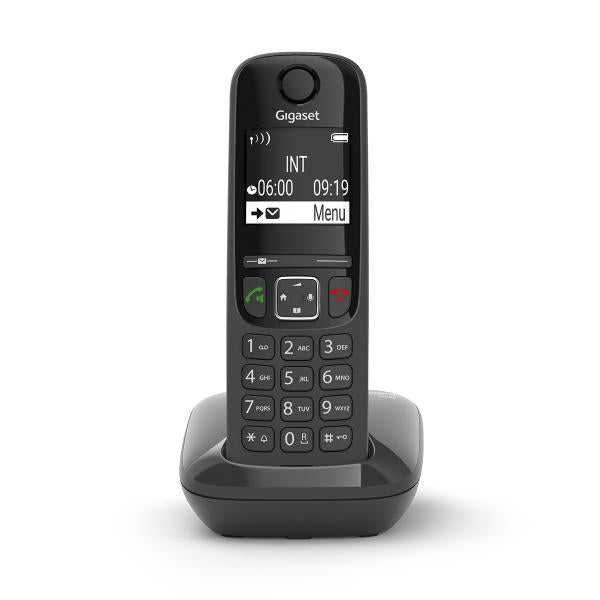 GIGASET AS690 (NERO) - TELEFONO CORDLESS - VIVAVOCE