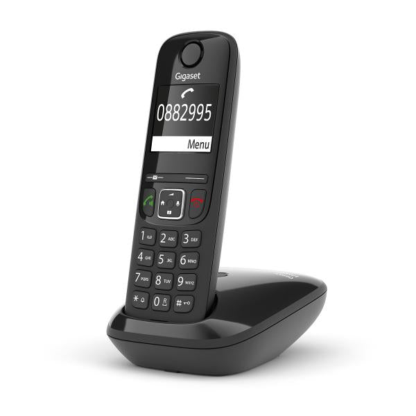 GIGASET AS690 (NERO) - TELEFONO CORDLESS - VIVAVOCE