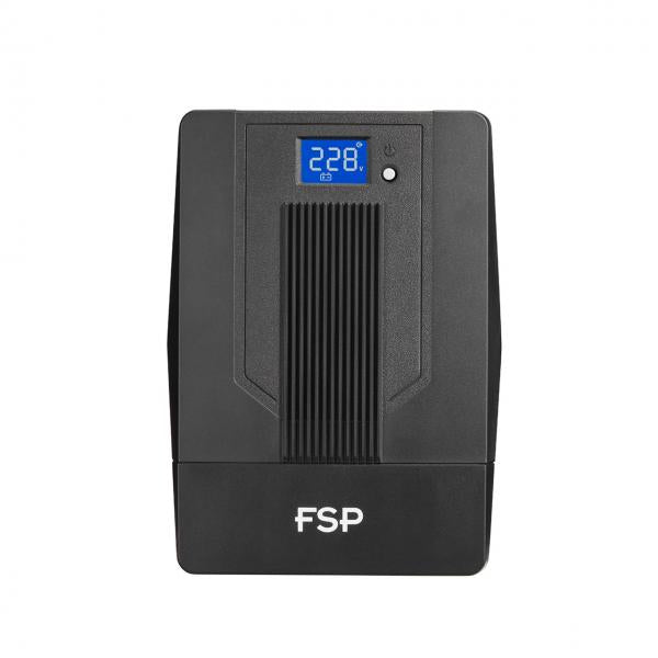 FSP FORTRON UPS 2000VA,1200W,SCHUKO*2+IEC*2,12V/9AH*2,LCD VERSION,230V