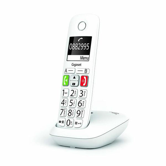 GIGASET E290 WHITE CORDLESS DECT SENIOR