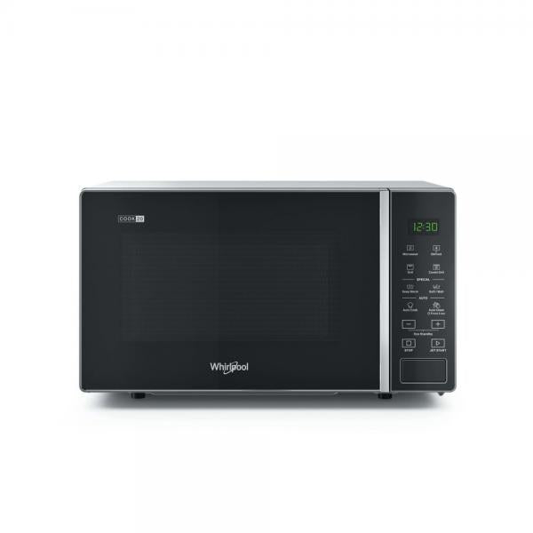 Whirlpool Cook20 MWP 203 SB Nero, Argento Microonde con grill Superficie piana 20 L 700 W