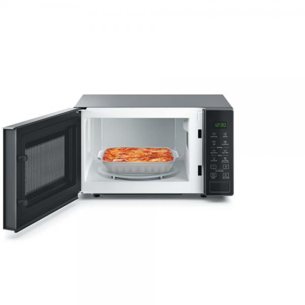 Whirlpool Cook20 MWP 203 SB Nero, Argento Microonde con grill Superficie piana 20 L 700 W
