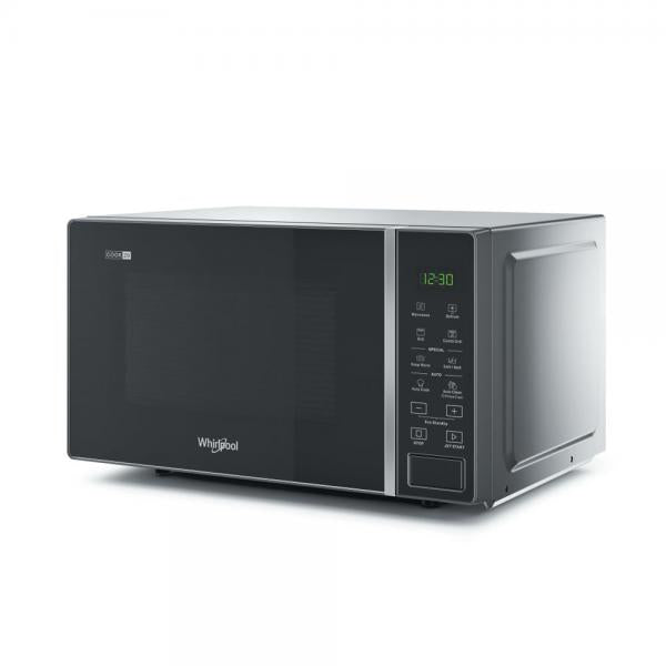 Whirlpool Cook20 MWP 203 SB Nero, Argento Microonde con grill Superficie piana 20 L 700 W