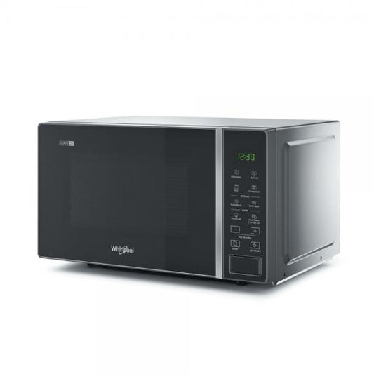 Whirlpool Cook20 MWP 203 SB Nero, Argento Microonde con grill Superficie piana 20 L 700 W