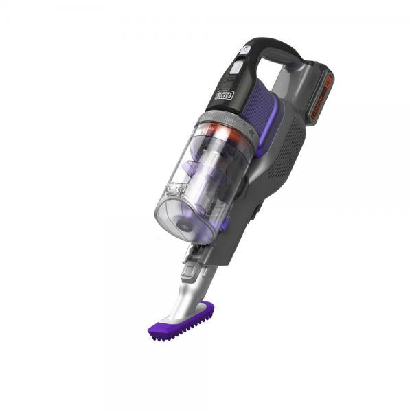 Black & Decker BHFEV182CP scopa elettrica Aspirapolvere a bastone 2 in 1 Batteria Secco Senza sacchetto 36 W Viola 2 Ah