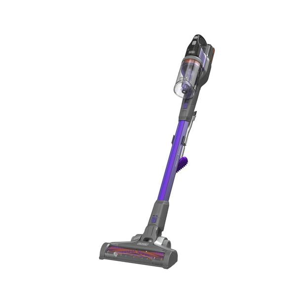 Black & Decker BHFEV182CP scopa elettrica Aspirapolvere a bastone 2 in 1 Batteria Secco Senza sacchetto 36 W Viola 2 Ah