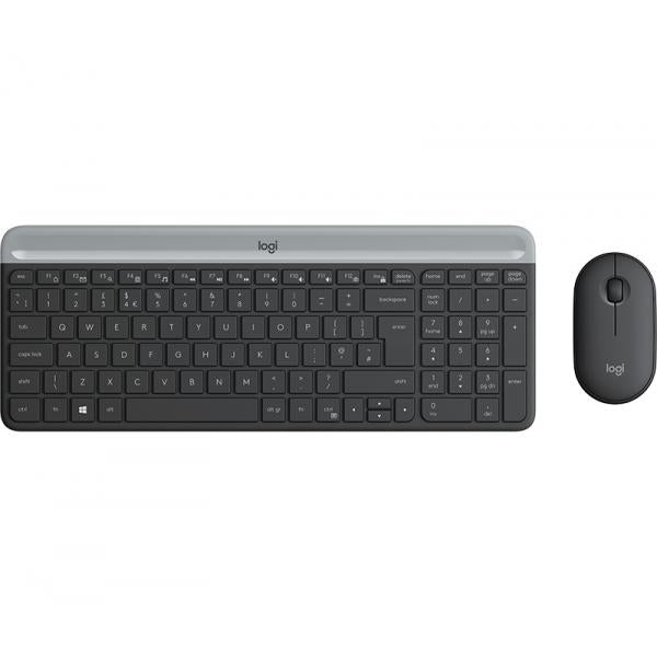 Logitech 920-009196 tastiera Mouse incluso Universale RF Wireless Grafite