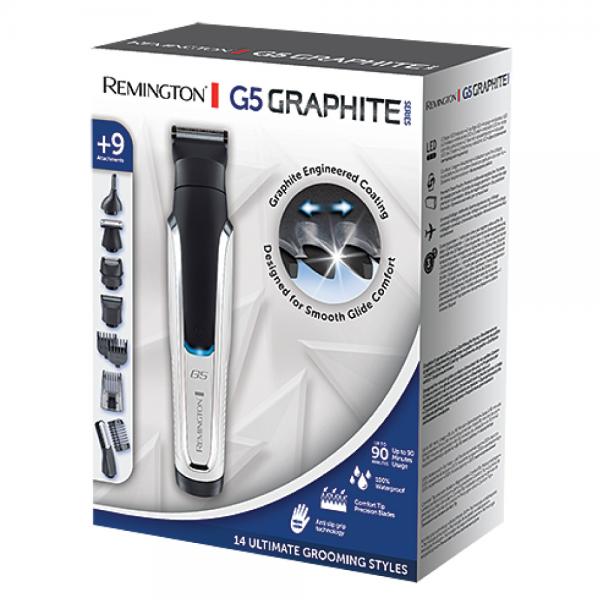 REMINGTON PG5000 - RIFINITORE - RETE/RICARIC - 90 MIN AUT. - TESTINE PETTINI - RESIST.ACQUA