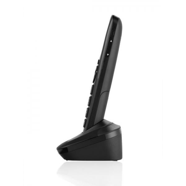 BRONDI BRAVO BRIGHT (NERO) - TELEFONO CORDLESS SINGOLO - AUDIO AMPLIFICATO - VIVAVOCE