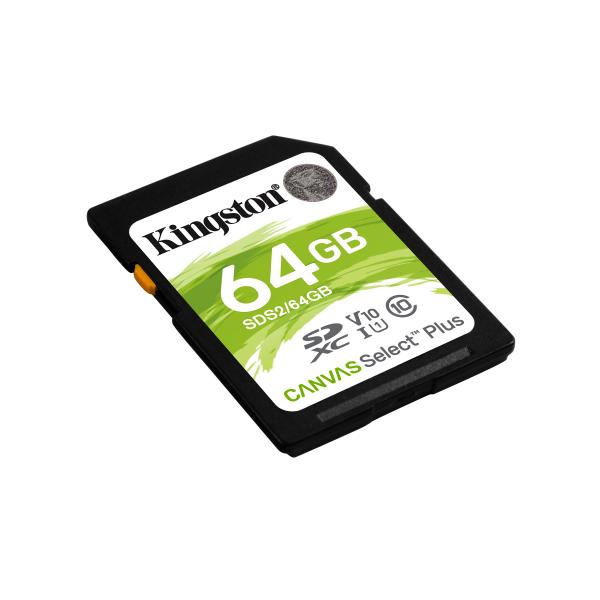 KT 64GB SDXC 100R C10 UHSI U1