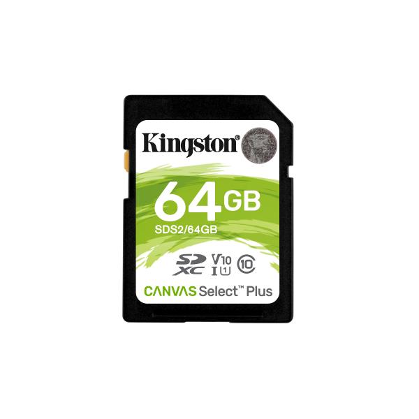 KT 64GB SDXC 100R C10 UHSI U1