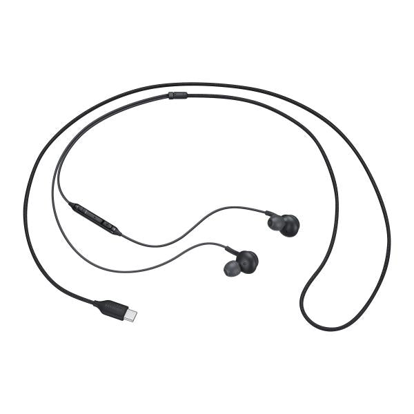 AURICOLARE A FILO CON MICROFONO SAMSUNG AKG EO-IC100BBEGEU TYPE-C BLACK