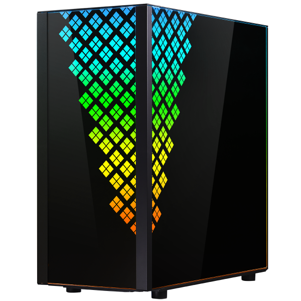 BITFENIX CASE MID.T DAWN RGB TG BLACK