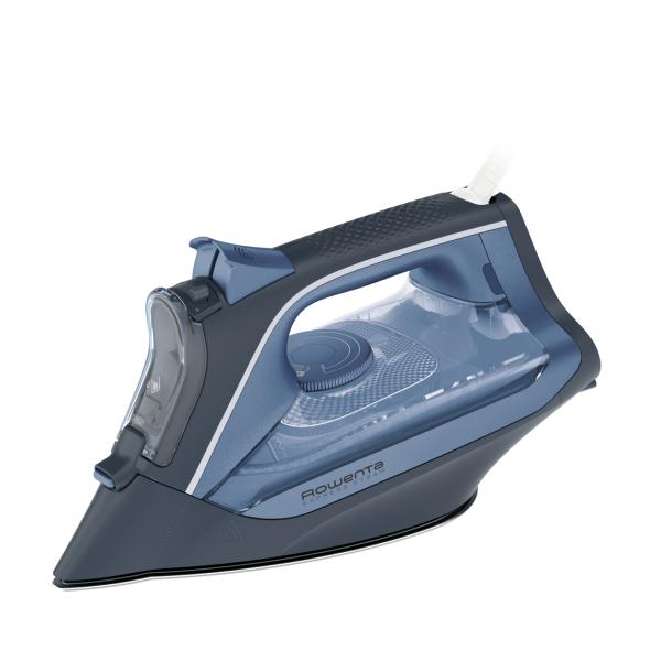 Rowenta DW4308 Ferro a vapore Piastra Microsteam 300 Laser 2500 W Blu, Bianco
