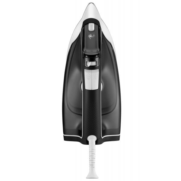 Rowenta DX1530 Ferro da stiro a secco e a vapore Acciaio inossidabile 2200 W Nero