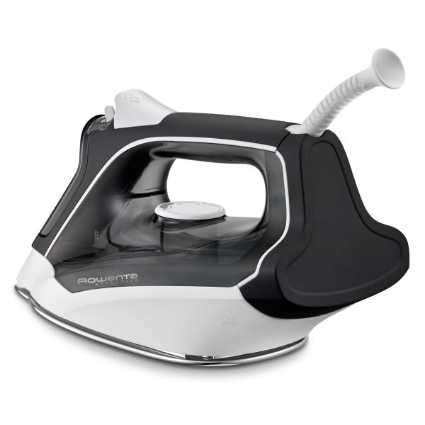 Rowenta DX1530 Ferro da stiro a secco e a vapore Acciaio inossidabile 2200 W Nero