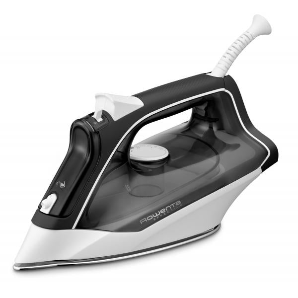 Rowenta DX1530 Ferro da stiro a secco e a vapore Acciaio inossidabile 2200 W Nero