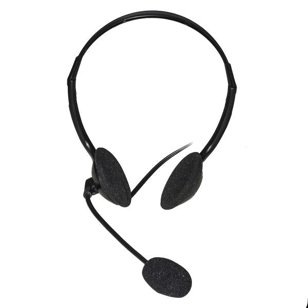 Link Accessori LKHS03 cuffia e auricolare Cablato A Padiglione Musica e Chiamate Nero - (Link Accessori LKHS03 cuffia e auricolare Cablato A Padiglione Musica e Chiamate Nero)