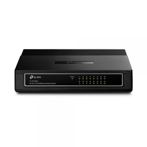 TP-LINK 16 PORTE 10/100 DESKTOP SWITCH