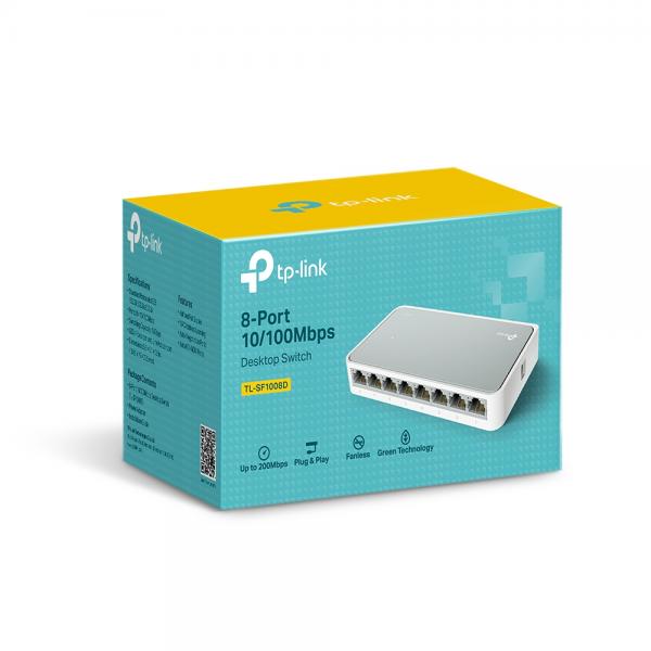 TP-LINK 8 PORTE 10/100 MINI SWITCH