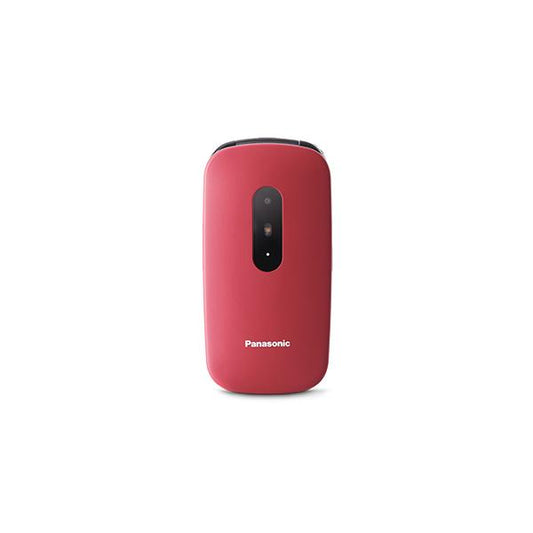 PANASONIC KX-TU446EXR RED EASY PHONE CLAMSHELL 2.4"