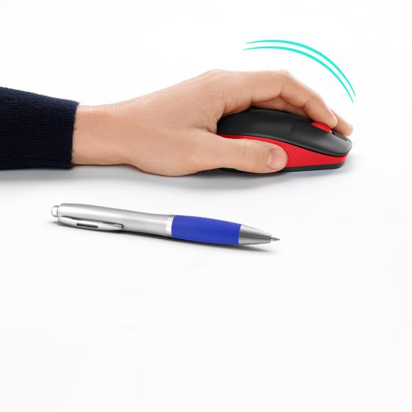 LOGITECH M190 MOUSE WIRELESS ROSSO