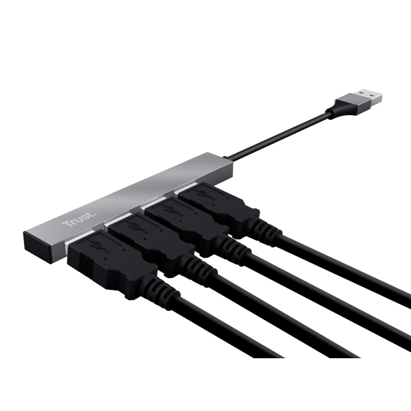 Trust Halyx USB 2.0 480 Mbit/s Alluminio