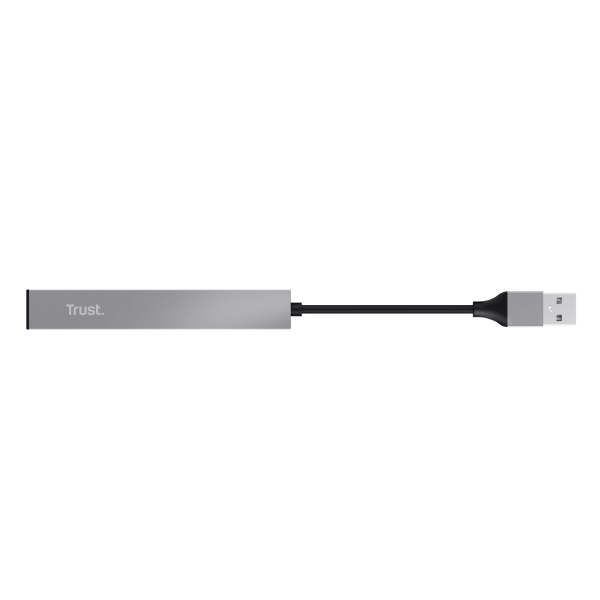 TRUST HALYX (23786) - HUB 4 PORTE USB 2.0 IN ALLUMINIO