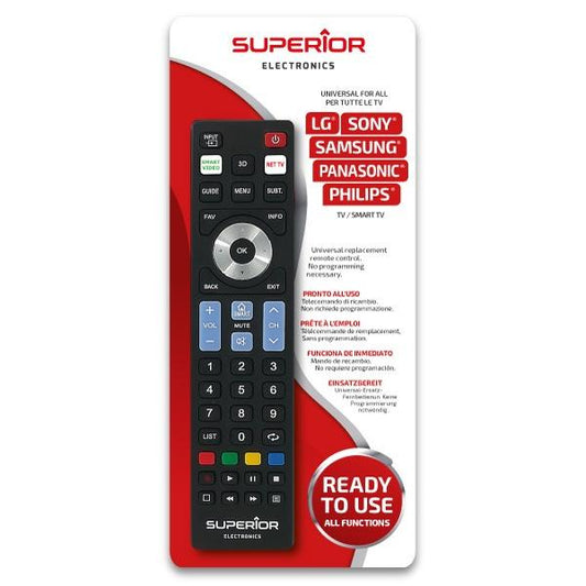 SUPERIOR SUPTRB011 - TELECOMANDO UNIVERSALE PER SMART TV PANASONIC