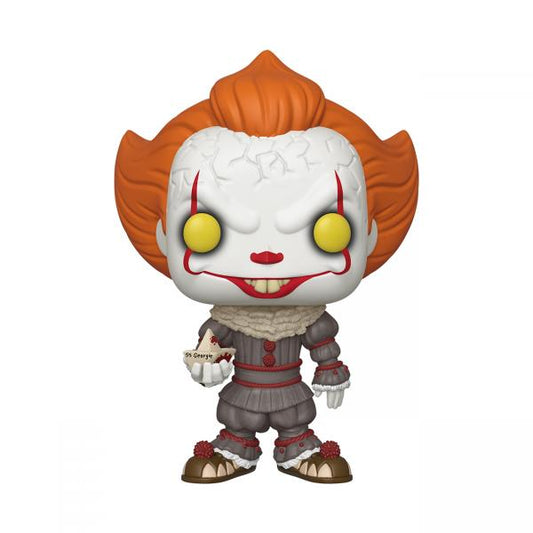 FUNKO POP PENNYWISE W/ BOAT 10"" - IT CHAPTER 1 (40593) - MOVIES - NUM.786