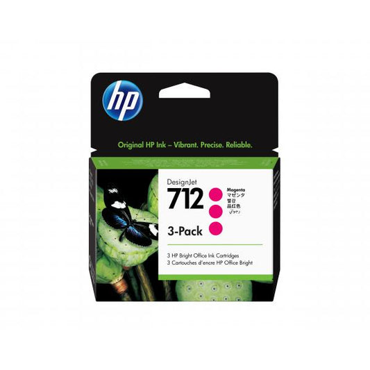 HP 712 3pack 29ml Mag DesignJe