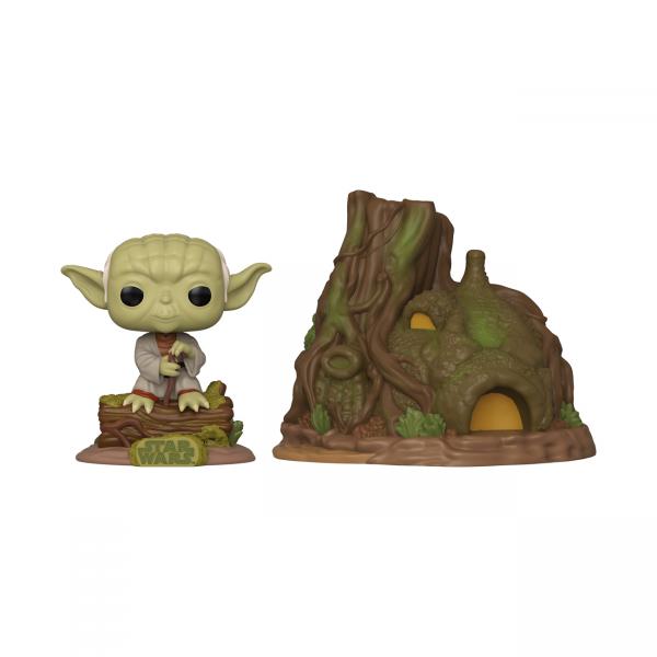 FUNKO POP DAGOBAH YODA WITH HUT (46765) - STAR WARS - TOWN - NUM.11