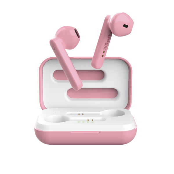 TRUST PRIMO TOUCH (23782) - AURICOLARI WIRELESS BLUETOOTH 5.0 - ROSA
