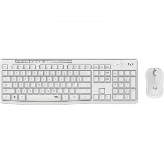 TASTIERA LOGITECH MK295 SILENT - CON MOUSE WIRELESS WHITE 920-009821