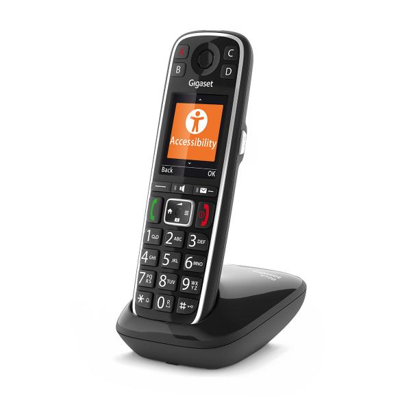 GIGASET E720 BLACK DECT BIG BUTTON