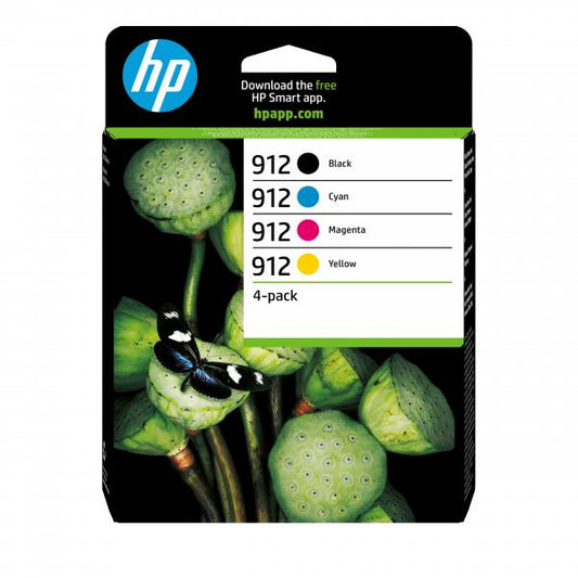 HP 912 CMYK Original Ink 4pack