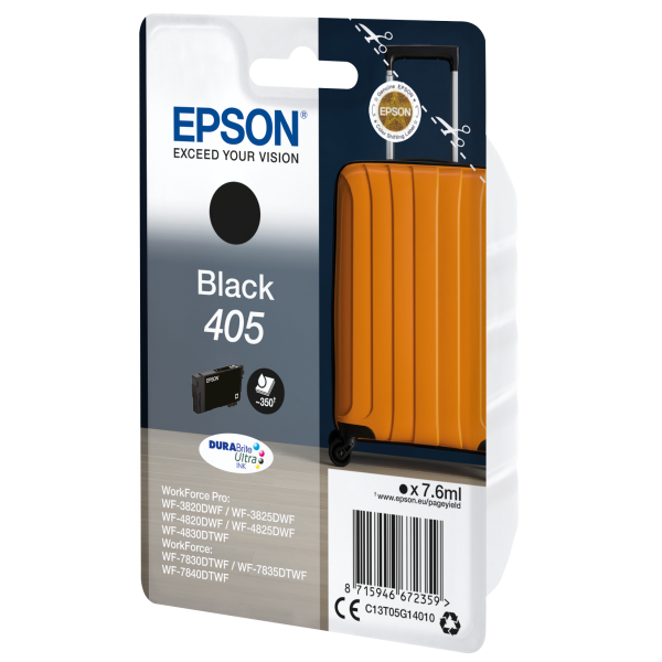 Epson 405 cartuccia d'inchiostro 1 pz Originale Resa standard Nero