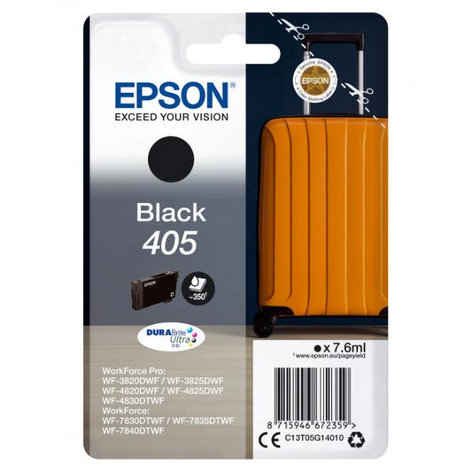 Epson 405 cartuccia d'inchiostro 1 pz Originale Resa standard Nero