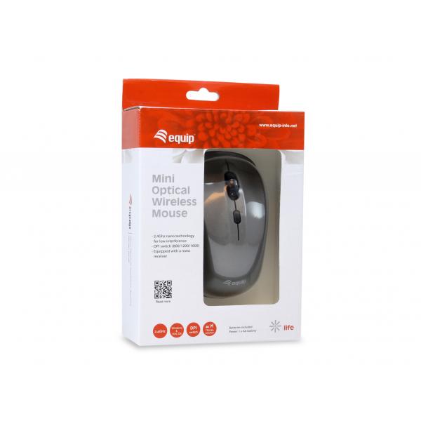 EQUIP 245109 - MOUSE WIRELESS - DPI SWITCH (800/1200/1600)