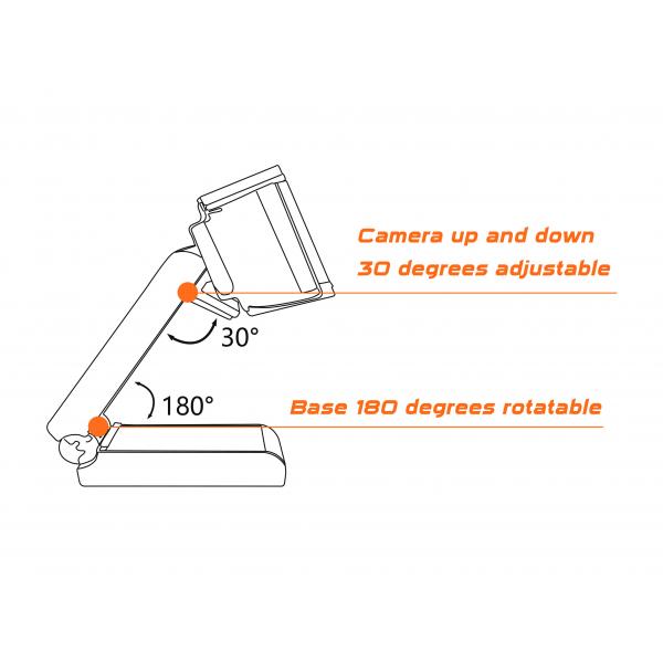 CONCEPTRONIC AMDIS02B - WEBCAM 2K SUPER HD AUTOFOCUS