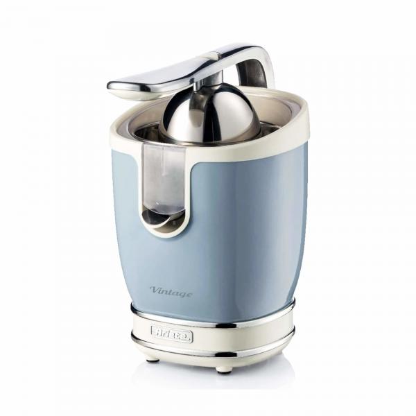 ARIETE SPREMIAGRUMI VINTAGE CELESTE (0413/03) - CHASSIS IN METALLO - 2 CONI - MOTORE SILENZIOSO - 85W