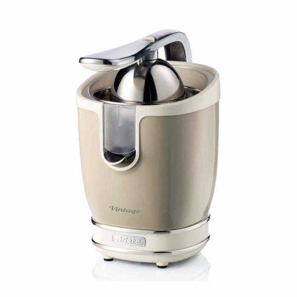 ARIETE SPREMIAGRUMI VINTAGE BEIGE (0413/03) - CHASSIS IN METALLO - 2 CONI - MOTORE SILENZIOSO - 85W