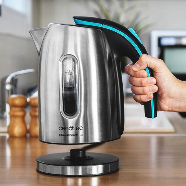 CECOTEC THERMOSENSE 220 STEEL BOLLITORE ELETTRICO 1,7 LITRI ACCIAIO