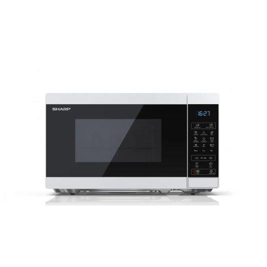 SHARP YC-MG02E-W - FORNO A MICROONDE 20LT - 800W - CONTROLLO DIGITALE - GRILL - 11 LIVELLI DI POTENZA - BIANCO