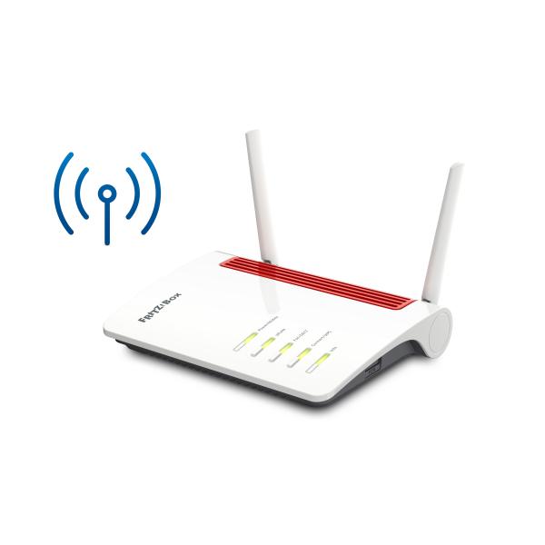 Box FRITZ! 6850 LTE router wireless Gigabit Ethernet Dual-band (2.4 GHz/5 GHz) 4G Bianco