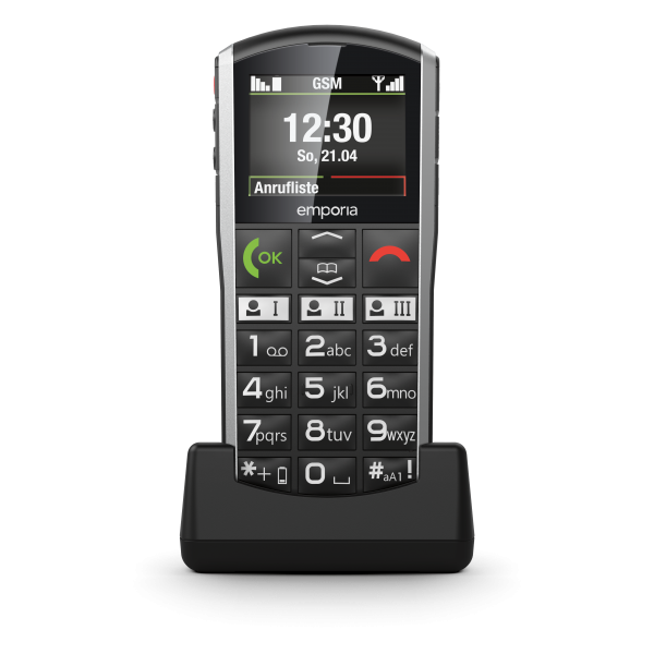 EMPORIA SIMPLICITY BLACK EASY PHONE